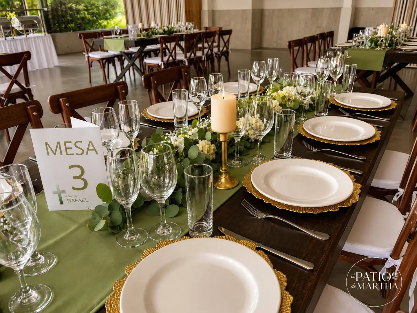 Salón principal de El patio de Martha